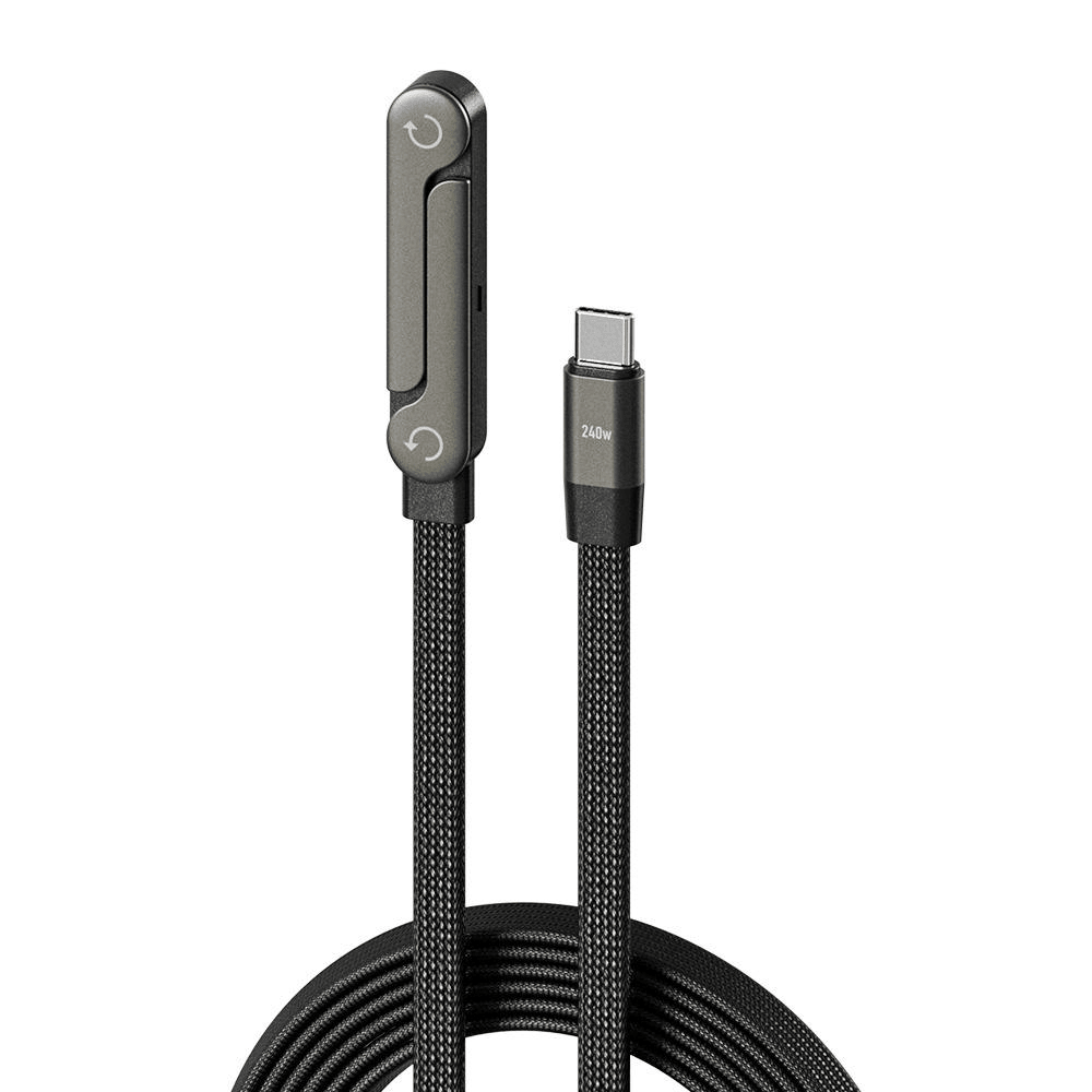 240W Foldable Phone Stand USB-C Super Fast Charging Cable - Big Mike
