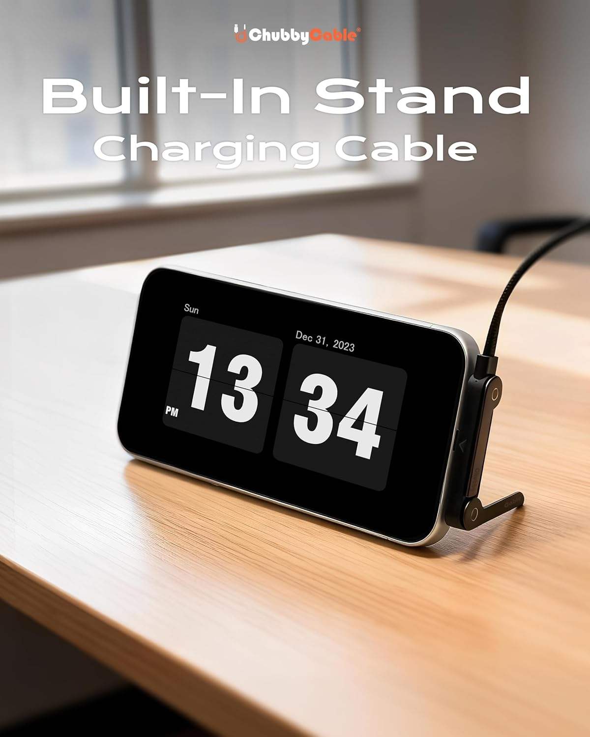 240W Foldable Phone Stand USB-C Super Fast Charging Cable - Big Mike