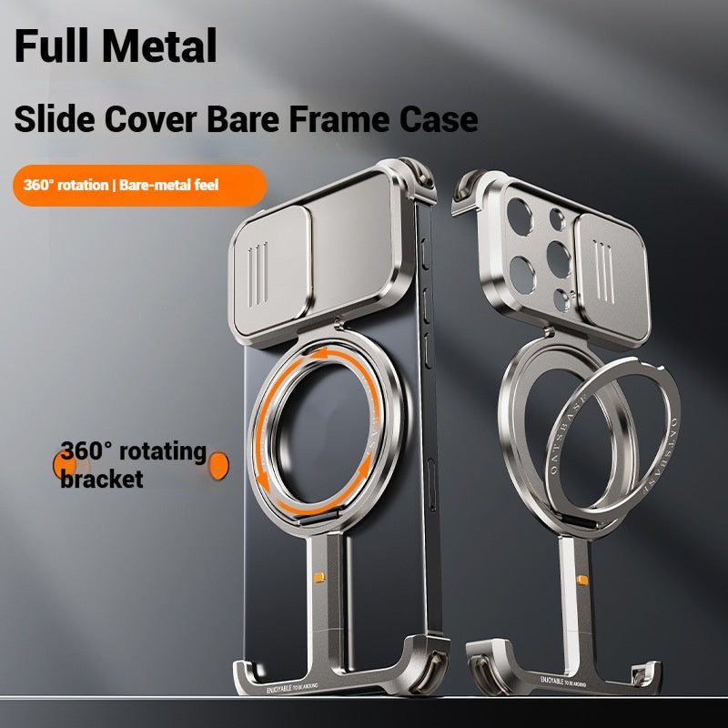 Magnetic Bezel-free 360-degree Rotating Bracket Phone Case - Big Mike