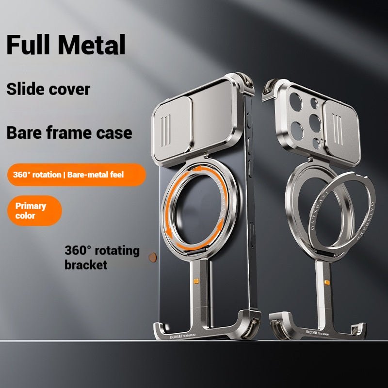 Magnetic Bezel-free 360-degree Rotating Bracket Phone Case - Big Mike
