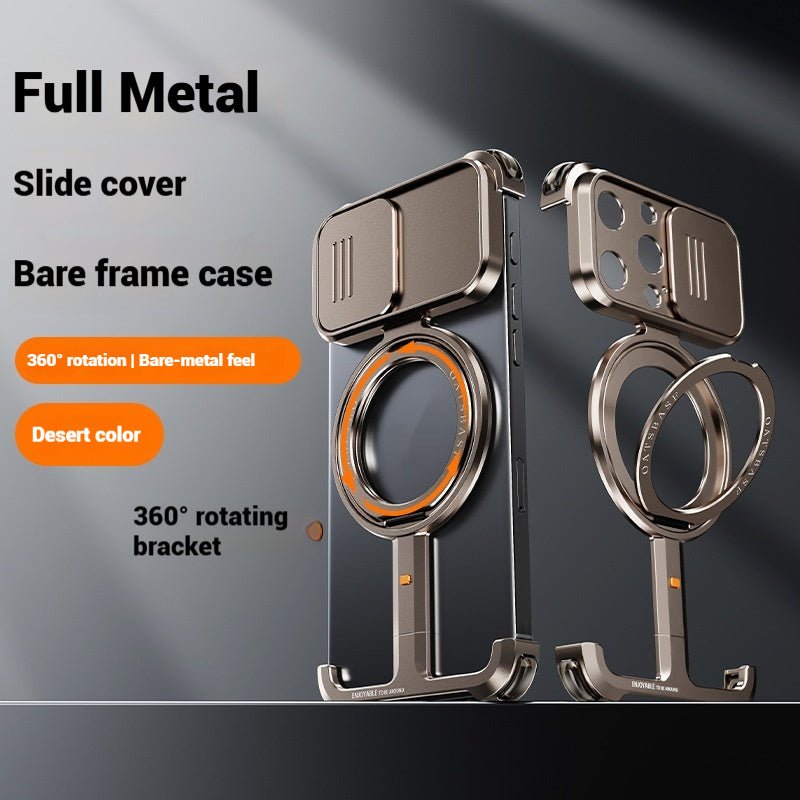 Magnetic Bezel-free 360-degree Rotating Bracket Phone Case - Big Mike