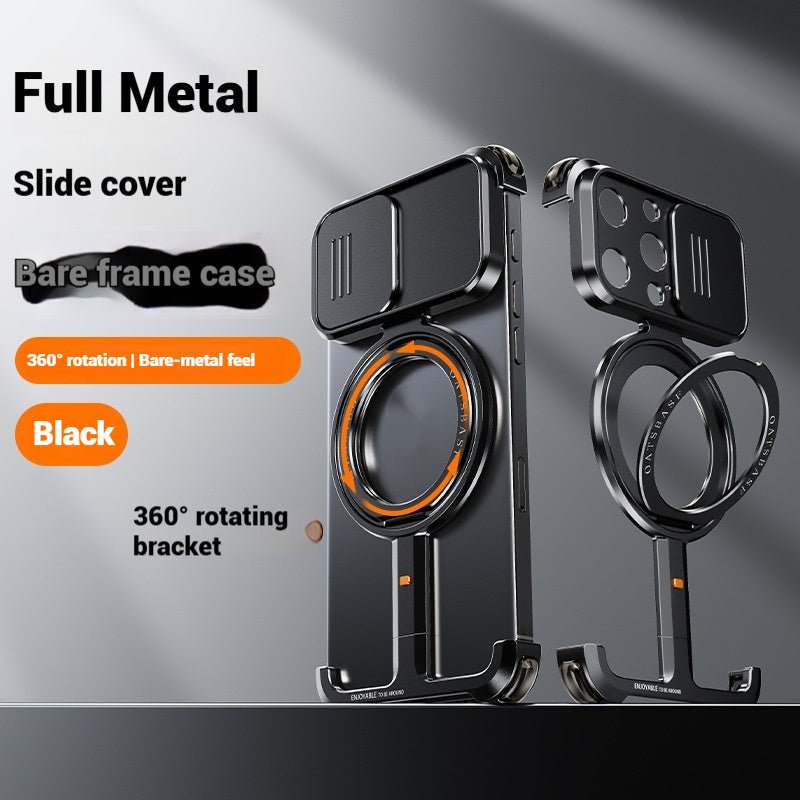 Magnetic Bezel-free 360-degree Rotating Bracket Phone Case - Big Mike