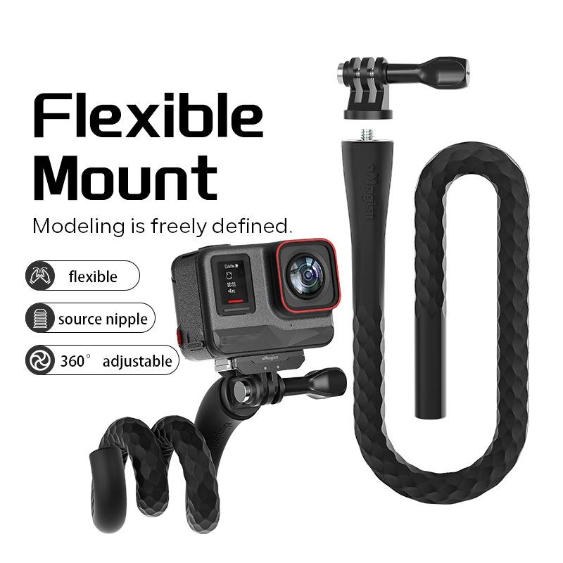 NNEIDS Flexible Octopus Stand For Sports Camera Vlogging - Cycling Accessory - Big Mike