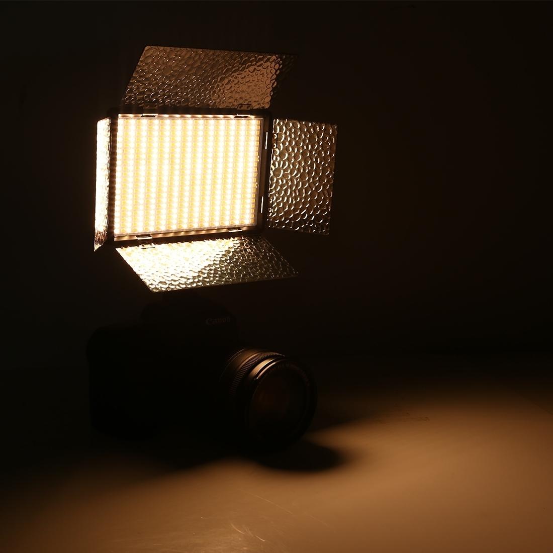 NNEIDS Professional Led Studio Light For Vlogging & Photography - 520 Leds 4100Lm - Canon / Nikon Dslr Compatible - Big Mike