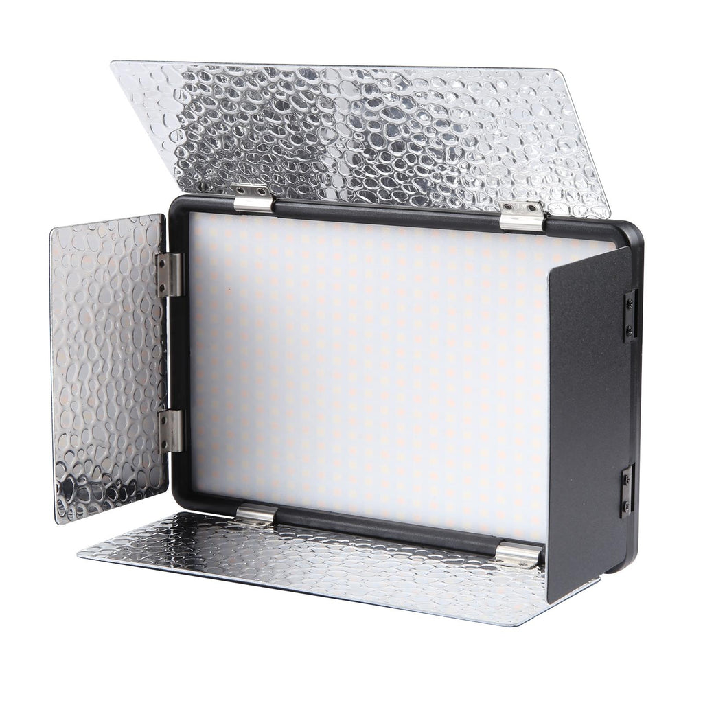 NNEIDS Professional Led Studio Light For Vlogging & Photography - 520 Leds 4100Lm - Canon / Nikon Dslr Compatible - Big Mike
