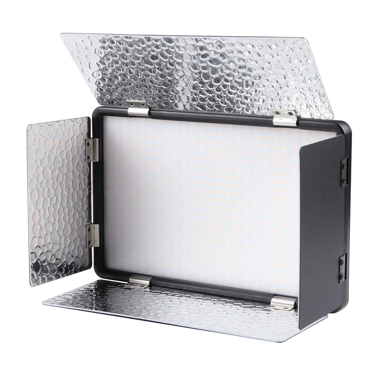 NNEIDS Professional Led Studio Light For Vlogging & Photography - 520 Leds 4100Lm - Canon / Nikon Dslr Compatible - Big Mike