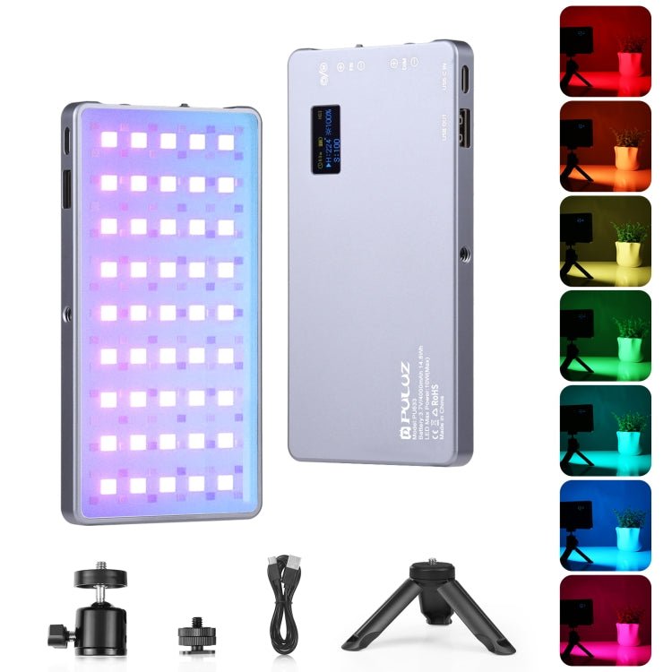 PULUZ LED Full Color RGB Beauty Fill Light Pocket Vlogging Photography Light, Pocket Light - Big Mike