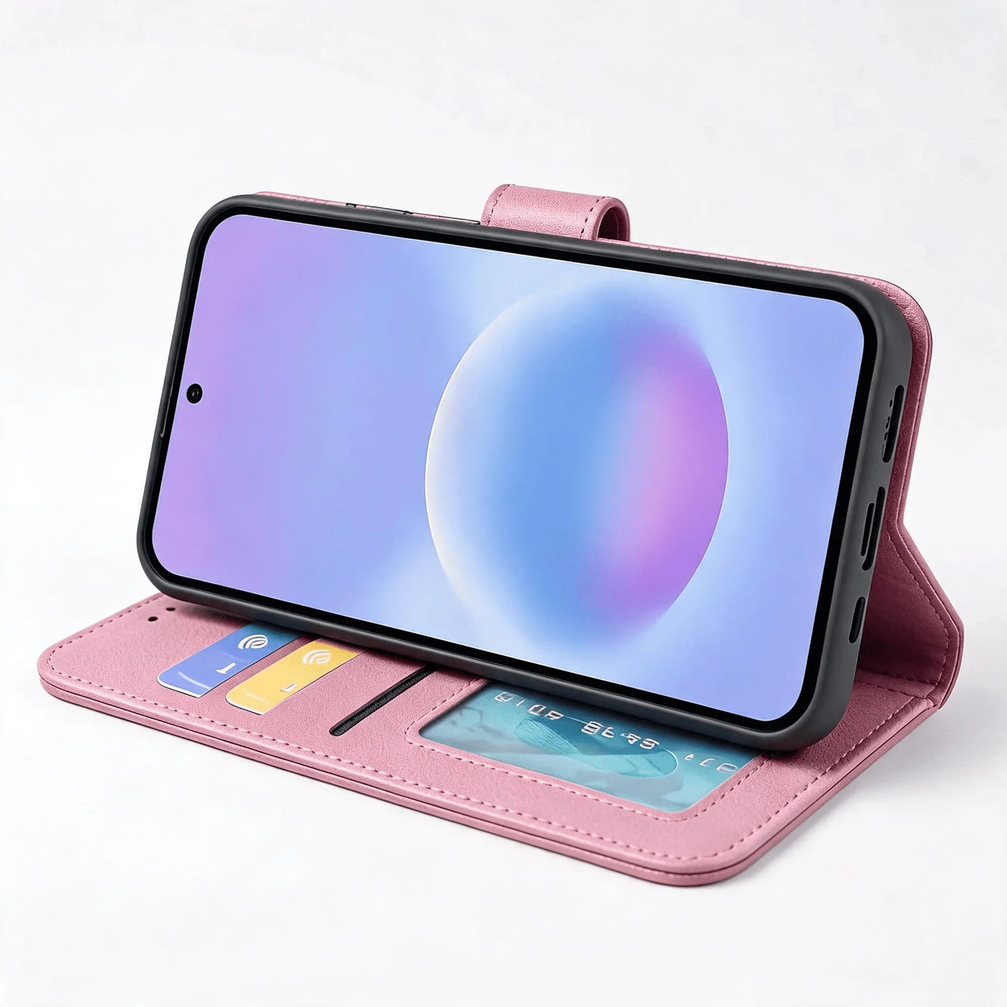 Samsung Galaxy A57 Book Flip Case Leather Wallet - Big Mike