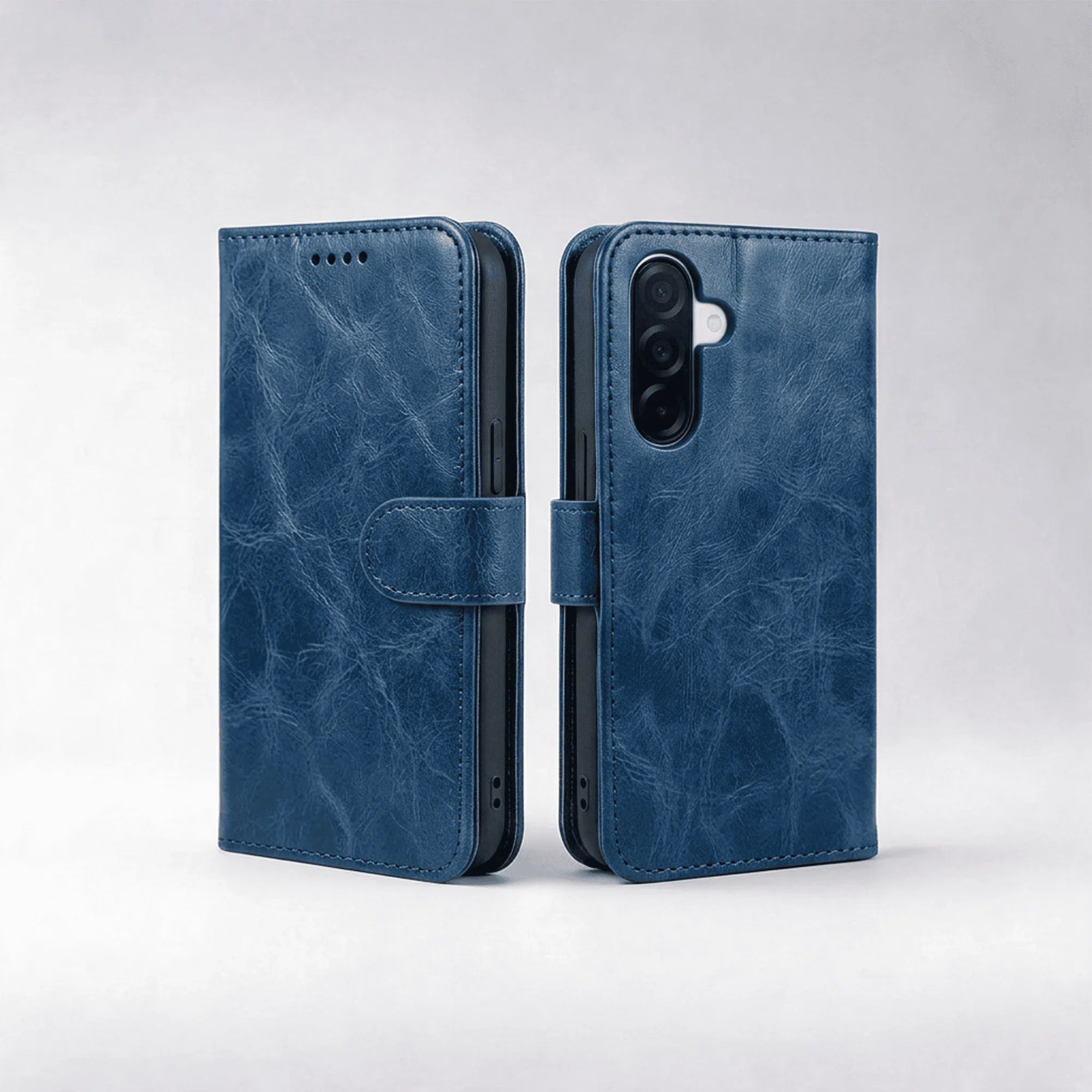 Samsung Galaxy A57 Book Flip Case Leather Wallet - Big Mike