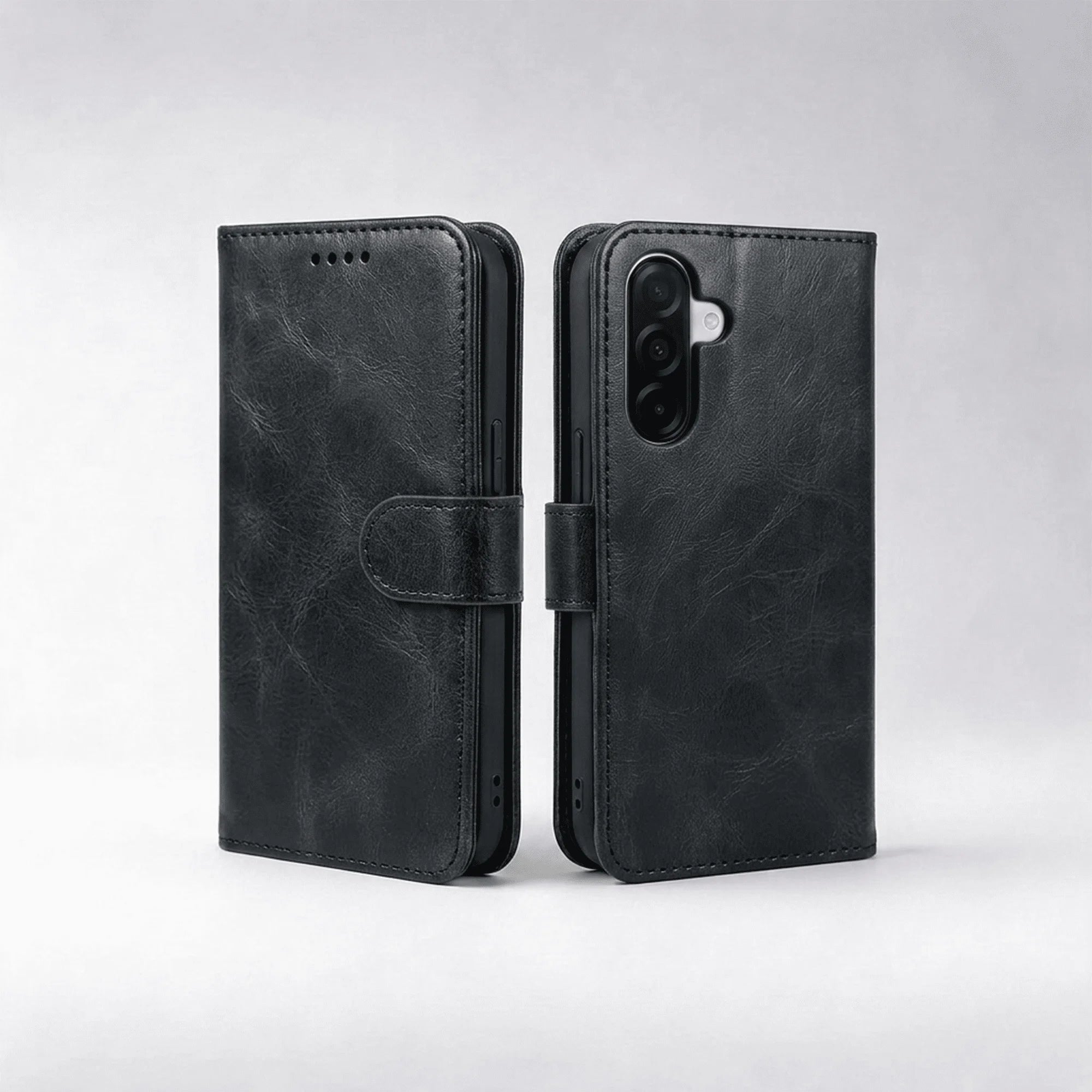 Samsung Galaxy A57 Book Flip Case Leather Wallet - Big Mike